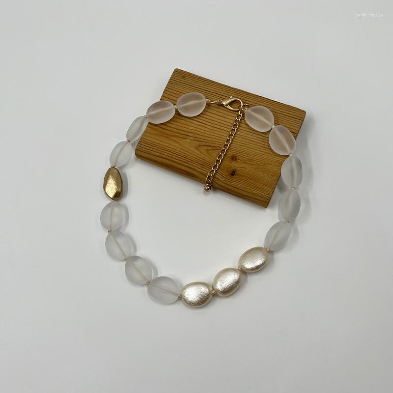 Choker Suekees Goth Fashion Jewelry Vintage Collar Necklace Frosted Resin Beads Earthy Collares Layered For Women Accessories
Choker Suekees Goth Fashion Jewelry Vintage Collar Necklace Frosted Resin Beads Earthy Collares Layered For Women Accessories