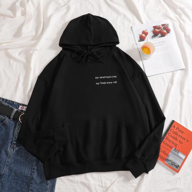 Women' Hoodies Fashion 2022 My Heart Says Yes Brain Wtf Print Long Sleeve Plus Size Casual Cotton Women Autumn Hooded Women, Red
Women' Hoodies Fashion 2022 My Heart Says Yes Brain Wtf Print Long Sleeve Plus Size Casual Cotton Women Autumn Hooded Women, Red