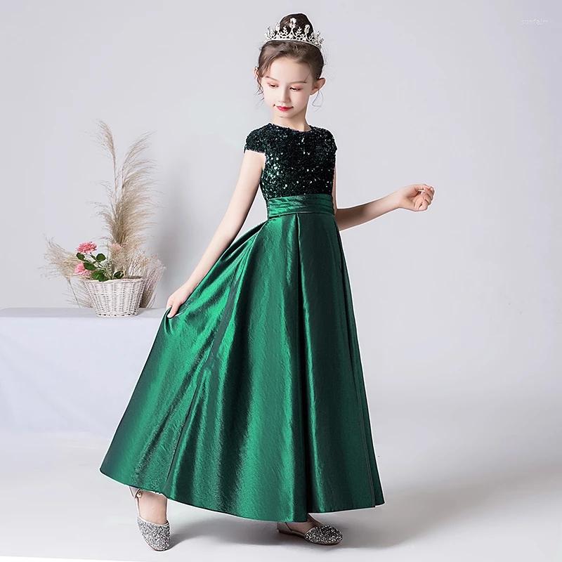 Girl Dresses Navy Blue Flower Junior Bridesmaid Satin Sequin Girls Formal Princess Gown Party Dress For First Communion, Ivory
Girl Dresses Navy Blue Flower Junior Bridesmaid Satin Sequin Girls Formal Princess Gown Party Dress For First Communion, Ivory