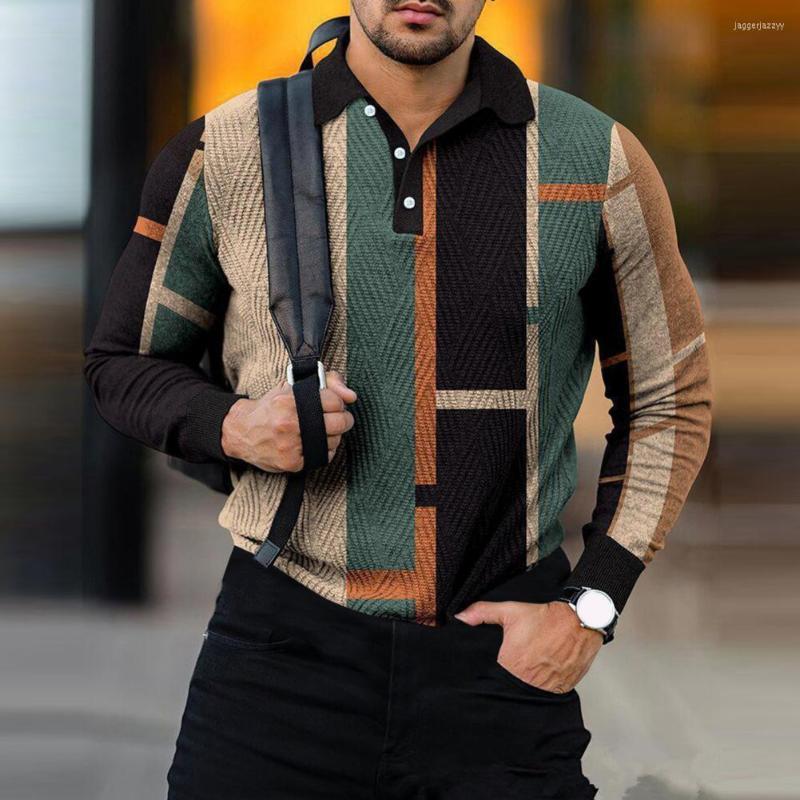 Men's Polos Men Polo Shirt Long Sleeve Turn-down Collar Spring All Match Casual Top Digital Print Button Lapel, White
Men's Polos Men Polo Shirt Long Sleeve Turn-down Collar Spring All Match Casual Top Digital Print Button Lapel, White