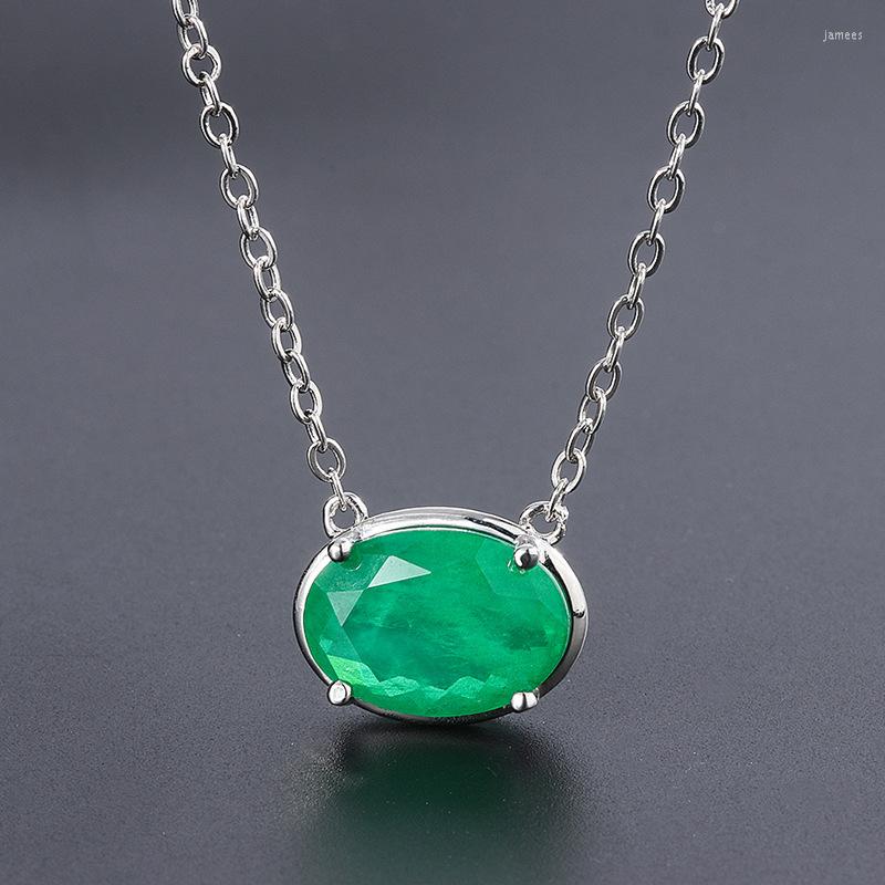 Choker Good Quality Classic Women Fashion Green Zircon Pendant Necklace Shine Oval Stoe Charm Statement Wedding Party
Choker Good Quality Classic Women Fashion Green Zircon Pendant Necklace Shine Oval Stoe Charm Statement Wedding Party