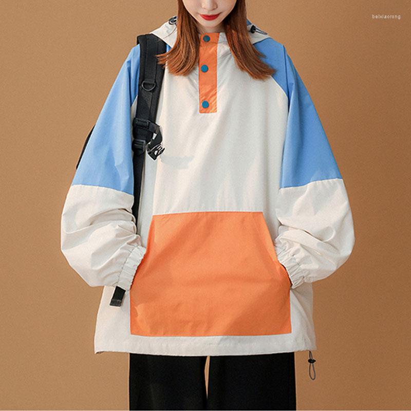 Women's Jackets LEGIBLE Spring Autumn Womens Hooded Patckwork Causal Windbreaker Women Coats Zipper Famale, Pink
Women's Jackets LEGIBLE Spring Autumn Womens Hooded Patckwork Causal Windbreaker Women Coats Zipper Famale, Pink