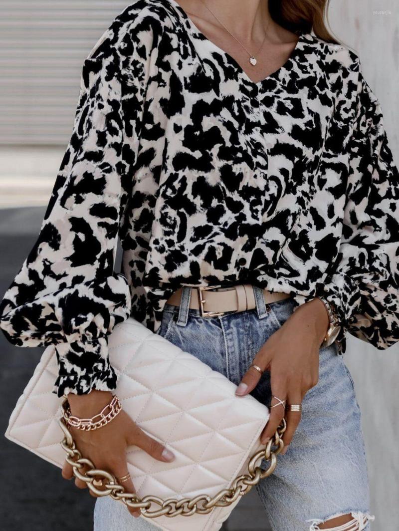 Women' Blouses 2022 Women' Loose Leopard Ripple Point Long Sleeve Shirt Casual Round Neck Print Blouse Femme Blusas Chemise Chic, Pink
Women' Blouses 2022 Women' Loose Leopard Ripple Point Long Sleeve Shirt Casual Round Neck Print Blouse Femme Blusas Chemise Chic, Pink