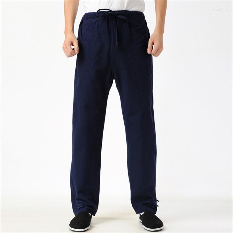 Ethnic Clothing High Quality Trousers Elastic Waist 4XL Chinese Leg Wrappings Pants Men's Full Length Cotton Tai Chi Navy Blue
Ethnic Clothing High Quality Trousers Elastic Waist 4XL Chinese Leg Wrappings Pants Men's Full Length Cotton Tai Chi Navy Blue