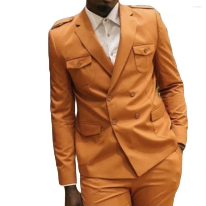Men's Suits Mustard Yellow Men Sets Double Breasted Groom Wedding Slim Fit Notch Lapel Blazer Trousers Prom Clothing 2Pcs Jacket Pants, Multi
Men's Suits Mustard Yellow Men Sets Double Breasted Groom Wedding Slim Fit Notch Lapel Blazer Trousers Prom Clothing 2Pcs Jacket Pants, Multi