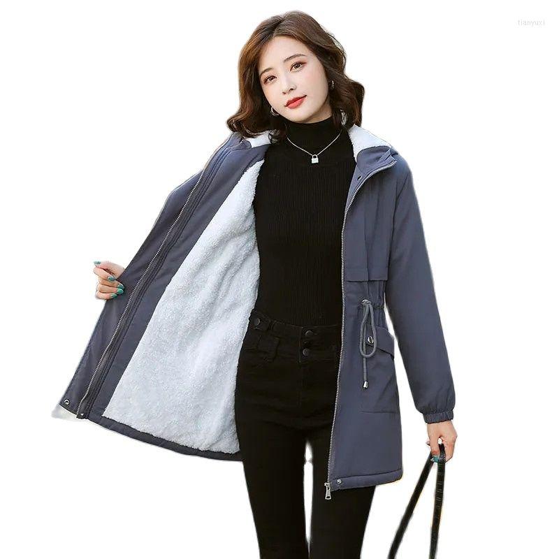 Women's Trench Coats Add Velvet Winter Coat Fashion Women's 2022 Casual Loose Thickened Mid-Length Hooded Windbreaker Outerwear, Black
Women's Trench Coats Add Velvet Winter Coat Fashion Women's 2022 Casual Loose Thickened Mid-Length Hooded Windbreaker Outerwear, Black