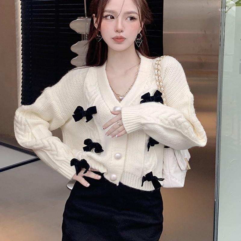 Women's Knits Spring Japan Fashion Pink Cardigan Women Vintage Crop Knitted Sweater Cute Bow Heart Korean Autumn School Coat, Black
Women's Knits Spring Japan Fashion Pink Cardigan Women Vintage Crop Knitted Sweater Cute Bow Heart Korean Autumn School Coat, Black