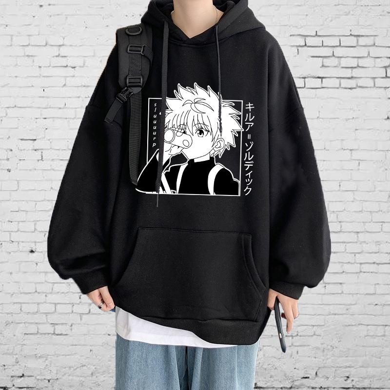 Men's Hoodies Japanese Anime X Killua Zoldyck Hooded Sweatshirt Harajuku Streetwear Spring Thin Loose Long Sleeve Tops, Pink 2
Men's Hoodies Japanese Anime X Killua Zoldyck Hooded Sweatshirt Harajuku Streetwear Spring Thin Loose Long Sleeve Tops, Pink 2