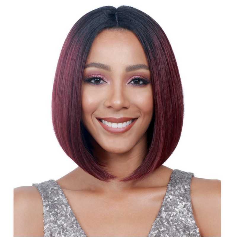 Hair Lace Wigs Wig Women's Middle Bobo style Chemical Fiber Dyeing Black Gradual Change Wine Red Short Hair Cover, Picture color
Hair Lace Wigs Wig Women's Middle Bobo style Chemical Fiber Dyeing Black Gradual Change Wine Red Short Hair Cover, Picture color