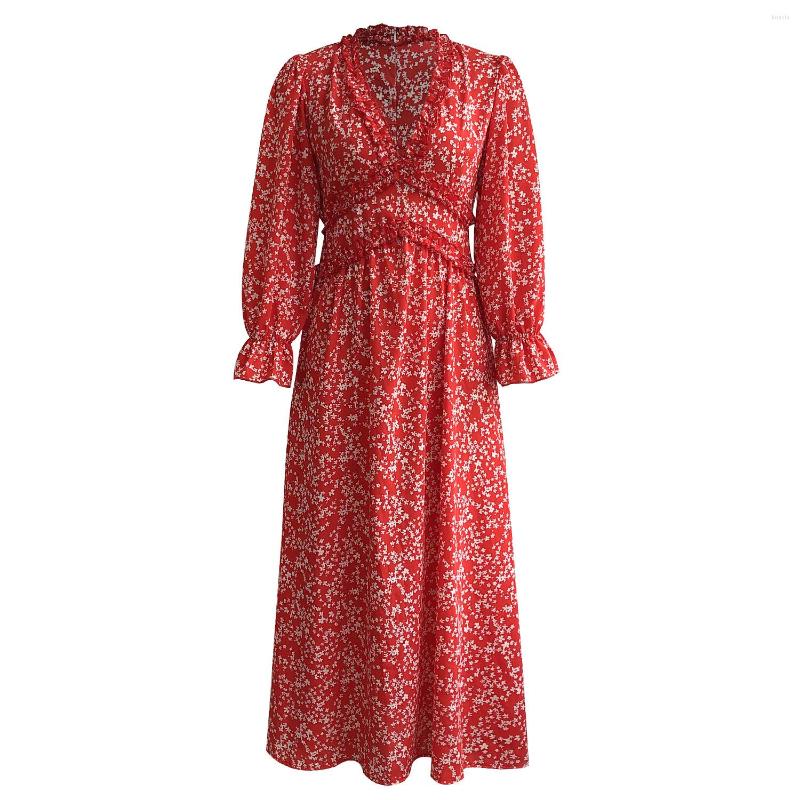 Casual Dresses Fashionable European And American Women' Spring Dress Floral Foreign Trade For Women
Casual Dresses Fashionable European And American Women' Spring Dress Floral Foreign Trade For Women