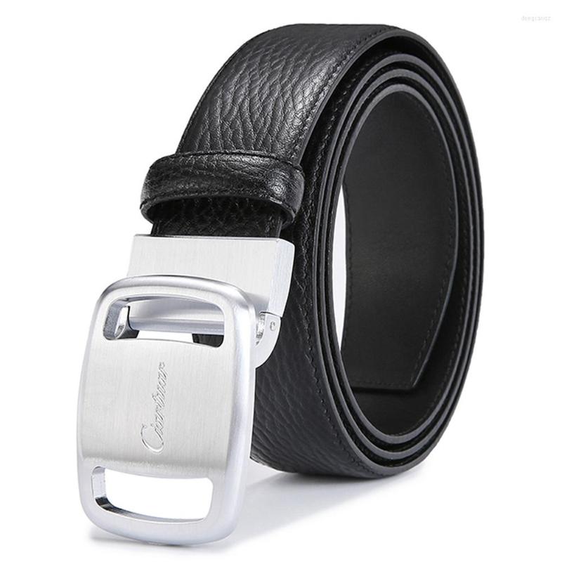 Belts Ciartuar Genuine Leather Belt Designer Metal Gold Smooth Buckle Casual High Quality Business Strap For Men Gift, Black
Belts Ciartuar Genuine Leather Belt Designer Metal Gold Smooth Buckle Casual High Quality Business Strap For Men Gift, Black