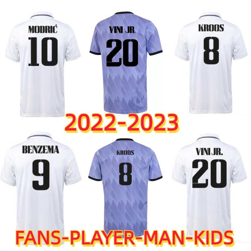 22 23 BENZEMA soccer jerseys CAMAVINGA VINI JR 2022 2023 ALABA REAL SHAZARD ASENSIO MODRIC MARCELO MADRID Final Man football shirt kit kids uniforms S-2XL
22 23 BENZEMA soccer jerseys CAMAVINGA VINI JR 2022 2023 ALABA REAL SHAZARD ASENSIO MODRIC MARCELO MADRID Final Man football shirt kit kids uniforms S-2XL