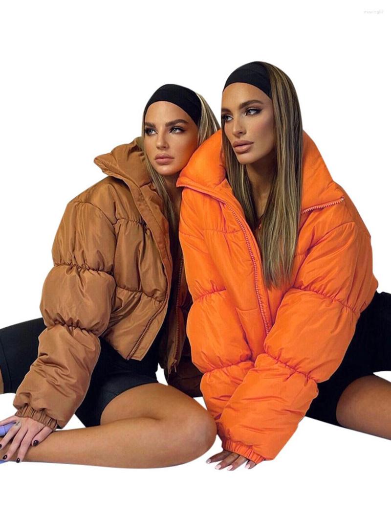 Women' Down Winter Women Fashion Warm Jacket Coats Autumn High Street Stand Collar Short Cotton Clothes Outwear Feminina, Brown
Women' Down Winter Women Fashion Warm Jacket Coats Autumn High Street Stand Collar Short Cotton Clothes Outwear Feminina, Brown