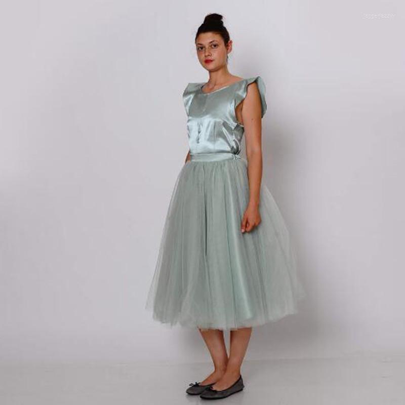 Skirts Arrival Women A Line Knee Length Tutu Skirt Custom Made Simple Fashion Light Blue Zipper Waistline Tulle Casual, Beige
Skirts Arrival Women A Line Knee Length Tutu Skirt Custom Made Simple Fashion Light Blue Zipper Waistline Tulle Casual, Beige
