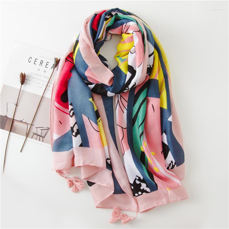 Scarves 2022 Women Cotton Scrawl Pattern Tassel Shawls Beautiful Beach Geometric Scarf Wrap Hijab Muffler 10pcs/LOT
Scarves 2022 Women Cotton Scrawl Pattern Tassel Shawls Beautiful Beach Geometric Scarf Wrap Hijab Muffler 10pcs/LOT