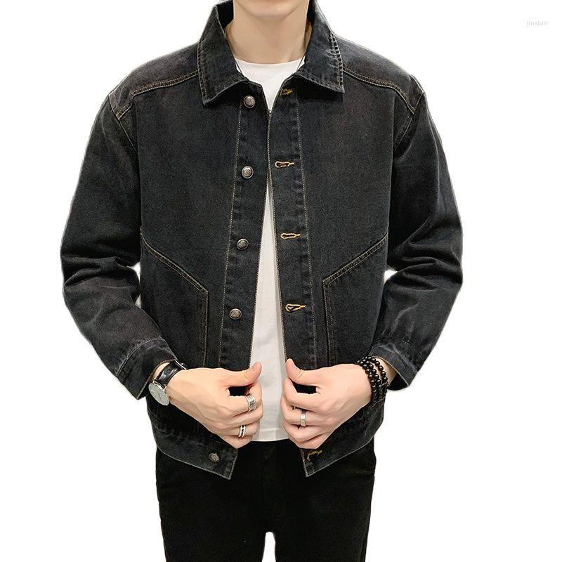 Men's Jackets Denim Jacket Men Vintage Causal Jeans Coats Mens Bomber Coat Fashion Streetwear Grey Black Man, Gray
Men's Jackets Denim Jacket Men Vintage Causal Jeans Coats Mens Bomber Coat Fashion Streetwear Grey Black Man, Gray