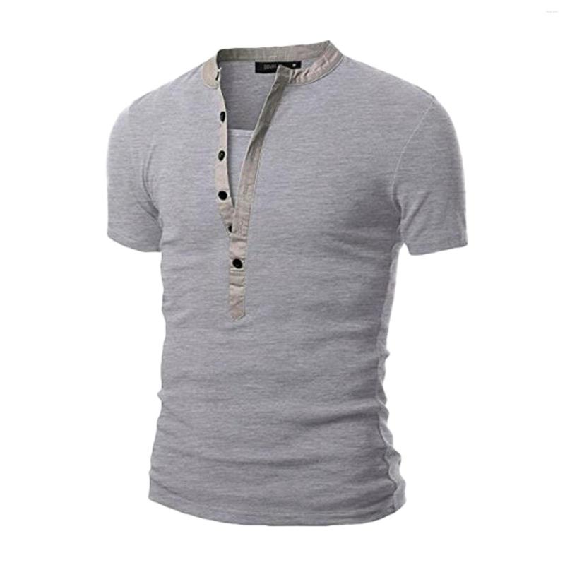 Men's T Shirts Men Shirt Summer Male Tshirts 2022 Casual Short Sleeve Button V Neck Tees Plus Size Basic Solid Black White Gray Tee Tops
Men's T Shirts Men Shirt Summer Male Tshirts 2022 Casual Short Sleeve Button V Neck Tees Plus Size Basic Solid Black White Gray Tee Tops