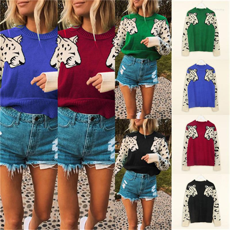 Women' T Shirts Outdoor Casual Sweater Autumn And Winter Ladies Leopard Print Long Sleeve O Collar Lazy T-Shirt, Black
Women' T Shirts Outdoor Casual Sweater Autumn And Winter Ladies Leopard Print Long Sleeve O Collar Lazy T-Shirt, Black