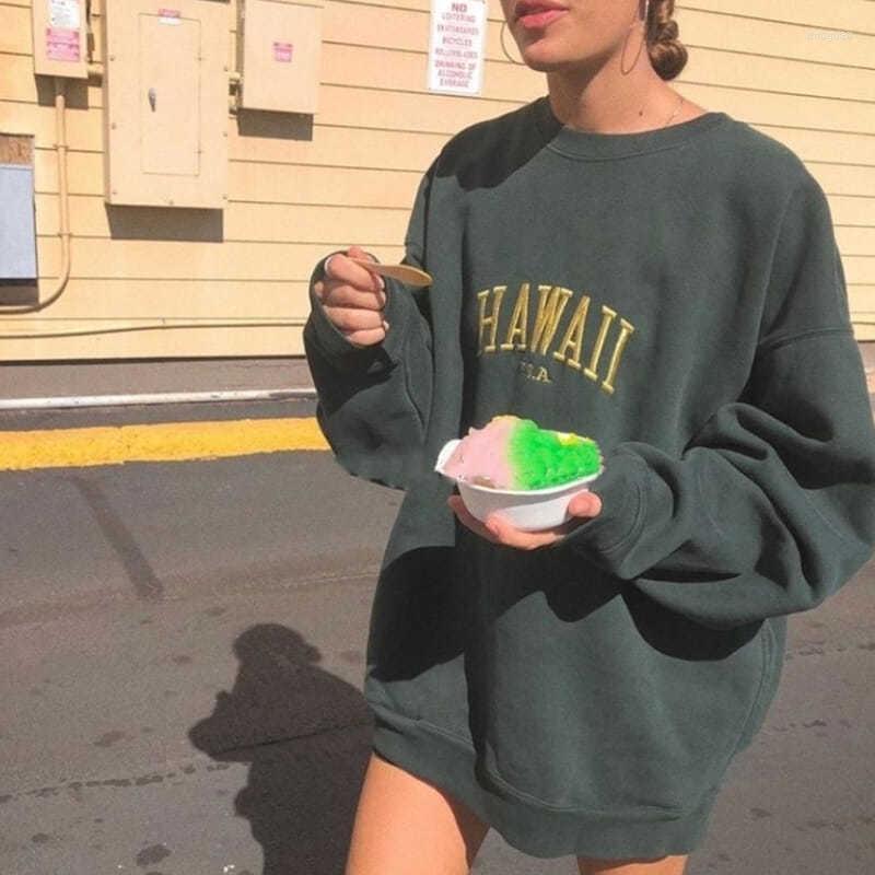 Women' Hoodies Oversize Women Letter Embroidery Sweatshirts 2022 Autumn Fashion Soft Cotton Pullovers Female Casual Sweatshirt Ins
Women' Hoodies Oversize Women Letter Embroidery Sweatshirts 2022 Autumn Fashion Soft Cotton Pullovers Female Casual Sweatshirt Ins