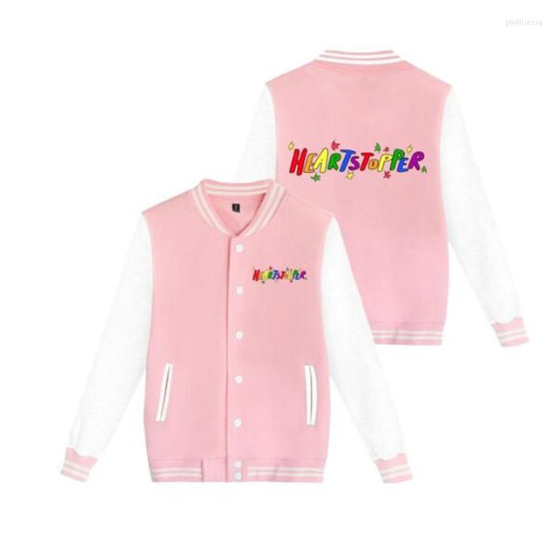 Men's Hoodies Nick And Charlie Heartstopper Baseball Uniform Fleece Jacket Women Men Streetwear Hip Hop Long Sleeve Pink Hoodie Sweatshirts, 008
Men's Hoodies Nick And Charlie Heartstopper Baseball Uniform Fleece Jacket Women Men Streetwear Hip Hop Long Sleeve Pink Hoodie Sweatshirts, 008