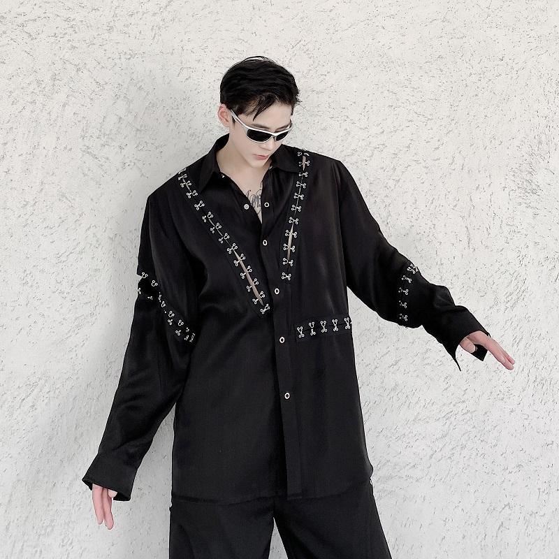 Men's Casual Shirts A10137 Fashion Men's 2022 Runway Luxury European Design Party Style Clothing, Picture shown
Men's Casual Shirts A10137 Fashion Men's 2022 Runway Luxury European Design Party Style Clothing, Picture shown