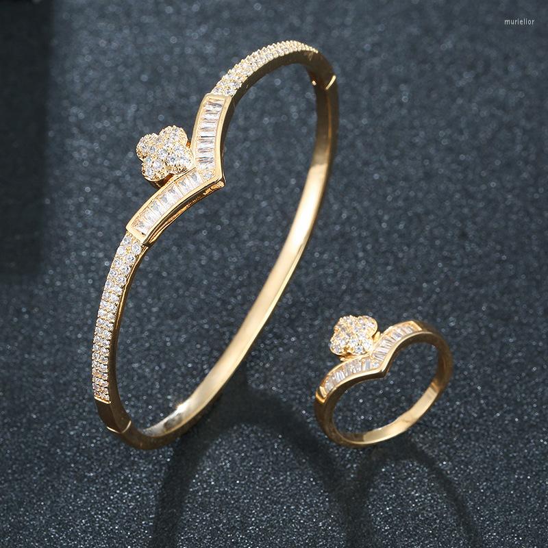 Necklace Earrings Set HIBRIDE Trendy Luxury 2pcs Statement Bangle Cuff Ring Sets Jewelry For Women Wedding Cubic ZirconIA Dubai PartyBangle, Picture shown
Necklace Earrings Set HIBRIDE Trendy Luxury 2pcs Statement Bangle Cuff Ring Sets Jewelry For Women Wedding Cubic ZirconIA Dubai PartyBangle, Picture shown