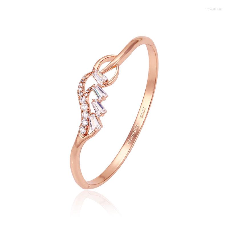 Bangle MxGxFam Special Price Rose 585 Gold Color Flowers Zircon Bangles And Bracelets For Women 60 Mm Fashion Jewelry
Bangle MxGxFam Special Price Rose 585 Gold Color Flowers Zircon Bangles And Bracelets For Women 60 Mm Fashion Jewelry