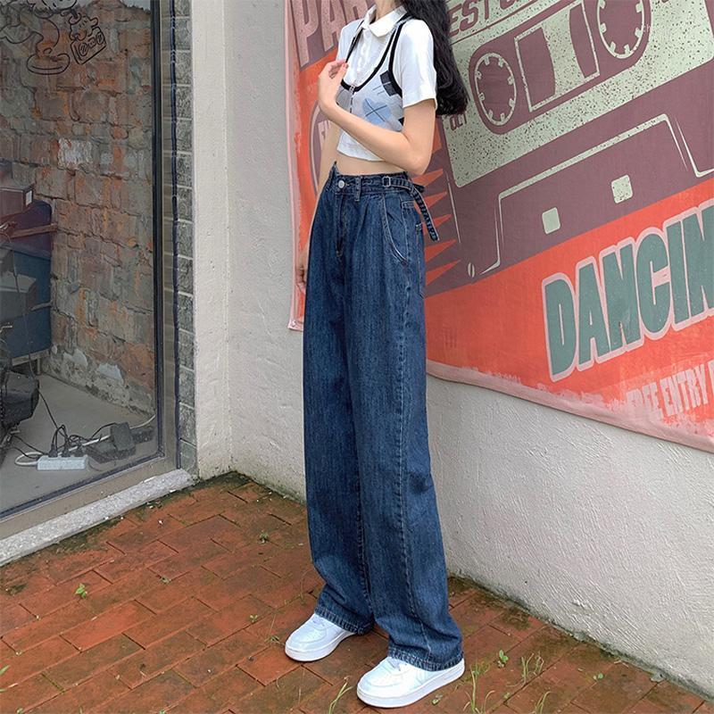 Women' Jeans Women' Korean High Waist Are In Summer 2022. Loose Wide Leg Ground Blue Straight Pants, See chart
Women' Jeans Women' Korean High Waist Are In Summer 2022. Loose Wide Leg Ground Blue Straight Pants, See chart