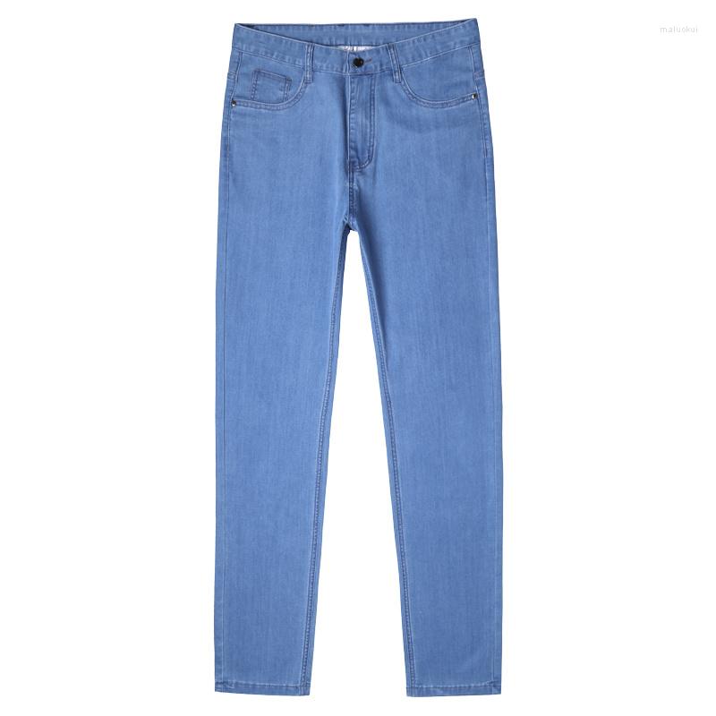 Men's Jeans Straight Slim Lightweight Stretch 2022 Summer Sky Blue Classic Style Business Casual Young Men's Thin Denim, Black
Men's Jeans Straight Slim Lightweight Stretch 2022 Summer Sky Blue Classic Style Business Casual Young Men's Thin Denim, Black