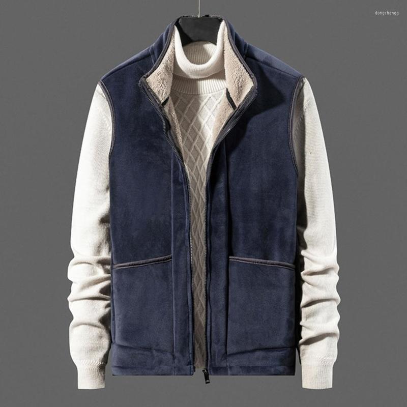 Men's Vests Vest Coat Versatile Thickened Comfy Men Stand Collar Sleeveless Plus Size Waistcoat Clothing Jacket Cold Resistant, Black
Men's Vests Vest Coat Versatile Thickened Comfy Men Stand Collar Sleeveless Plus Size Waistcoat Clothing Jacket Cold Resistant, Black