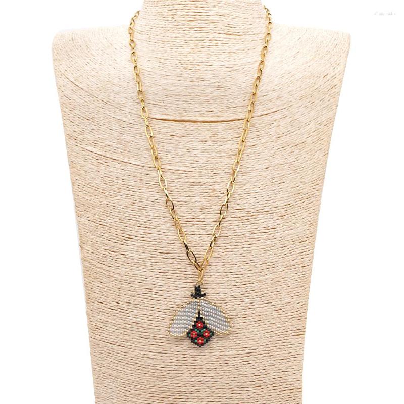 Chains Go2Boho Miyuki Honeybee Pendant Necklace Stainless Steel Chain Jewellery Fashionable Bohemian Necklaces 2022 Wholesale
Chains Go2Boho Miyuki Honeybee Pendant Necklace Stainless Steel Chain Jewellery Fashionable Bohemian Necklaces 2022 Wholesale