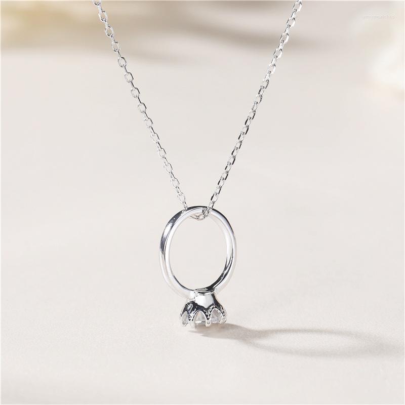 Chains Sterling Silver 925 Personality Necklace For Women Pendant Jewelry 
Chains Sterling Silver 925 Personality Necklace For Women Pendant Jewelry