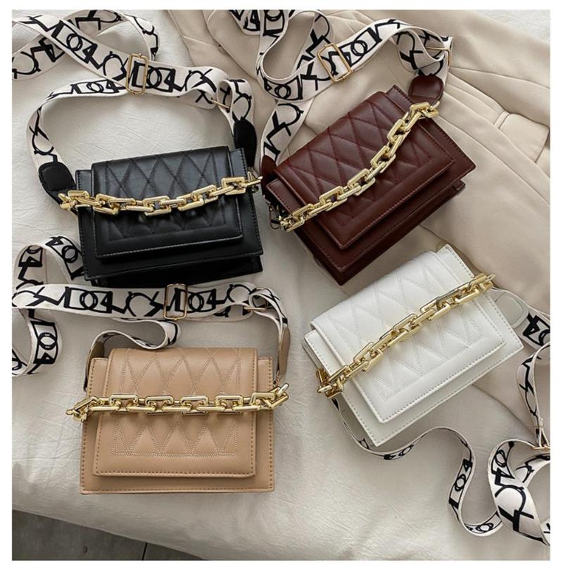 Evening Bags Women Crossbody Bag Flap For 2022 Leather Thick Chain Shoulder Messenger Female Handbag And Purse, Black
Evening Bags Women Crossbody Bag Flap For 2022 Leather Thick Chain Shoulder Messenger Female Handbag And Purse, Black