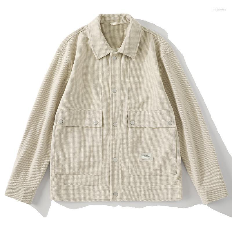Men's Jackets Men's Men's Simple Waffle Grainy Jacket 2022 Fall Lapel Solid Color Versatile Casual Hip Hop Workwear Style Male Top, Black
Men's Jackets Men's Men's Simple Waffle Grainy Jacket 2022 Fall Lapel Solid Color Versatile Casual Hip Hop Workwear Style Male Top, Black