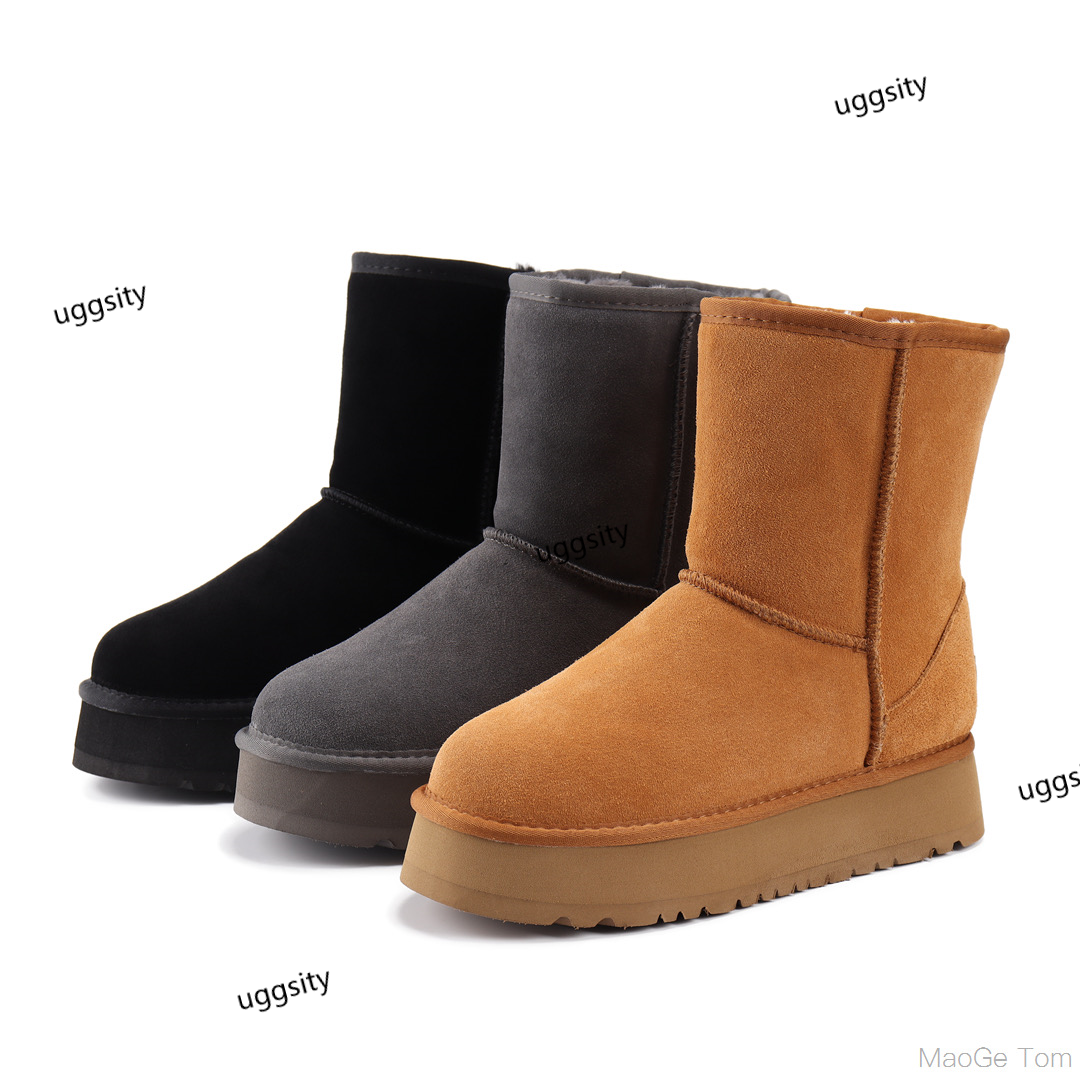 2023 Hot Australian Lamb Wool uggitys Warm Boots Fashion ugglies Winter Thick soled Snow Boots Classic Suede Middle Boots, Black
2023 Hot Australian Lamb Wool uggitys Warm Boots Fashion ugglies Winter Thick soled Snow Boots Classic Suede Middle Boots, Black