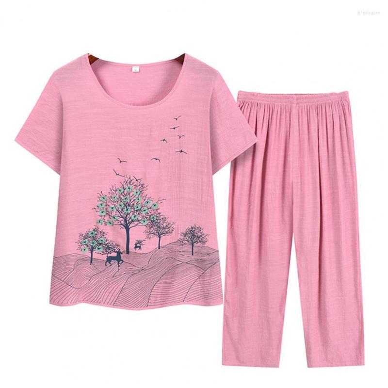 Women's Two Piece Pants 2 Pcs/Set Great Women Pajamas Set Deep Crotch Soft Top Comfortable Summer, Blue
Women's Two Piece Pants 2 Pcs/Set Great Women Pajamas Set Deep Crotch Soft Top Comfortable Summer, Blue