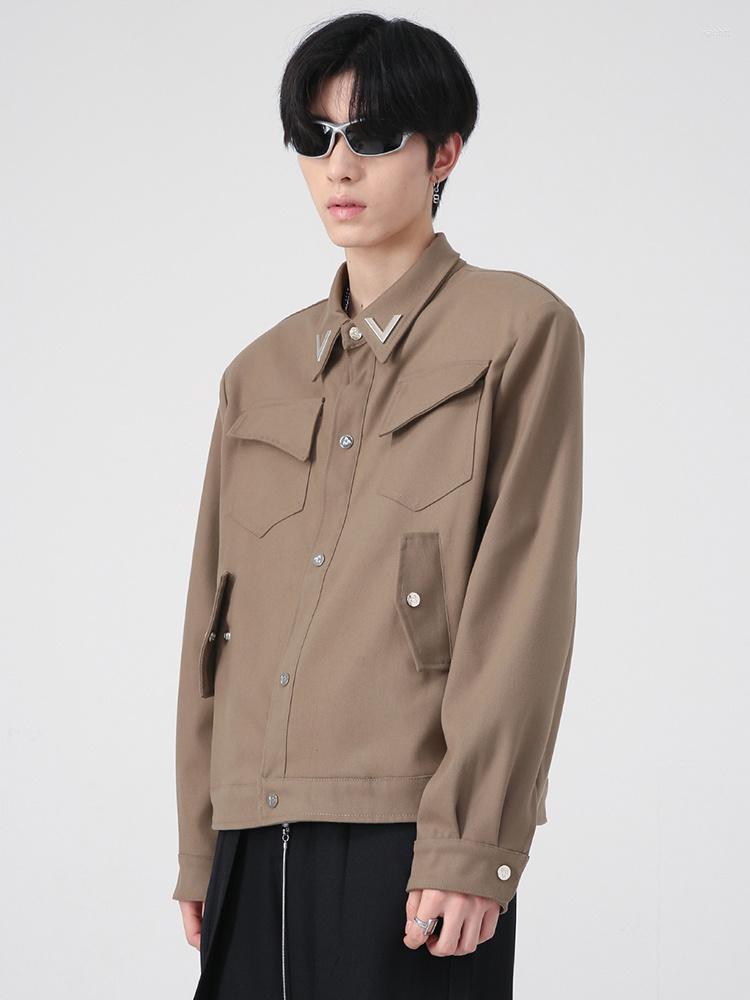 Men's Jackets Winter Men's Coat Autumn Casual Versatile Design Lapel Jacket Shoulder Pad 2023 Solid Color Long Sleeve Male Tops, Black
Men's Jackets Winter Men's Coat Autumn Casual Versatile Design Lapel Jacket Shoulder Pad 2023 Solid Color Long Sleeve Male Tops, Black