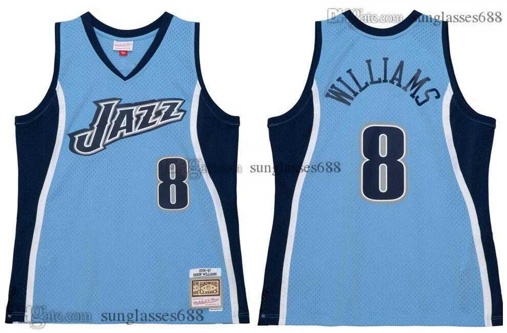 Stitched Deron Williams basketball Jersey S-6XL Mitchell & Ness 2006-07 Mesh Hardwoods Classics retro version Men Women Youth jerseys, Stitched jersey
Stitched Deron Williams basketball Jersey S-6XL Mitchell & Ness 2006-07 Mesh Hardwoods Classics retro version Men Women Youth jerseys, Stitched jersey