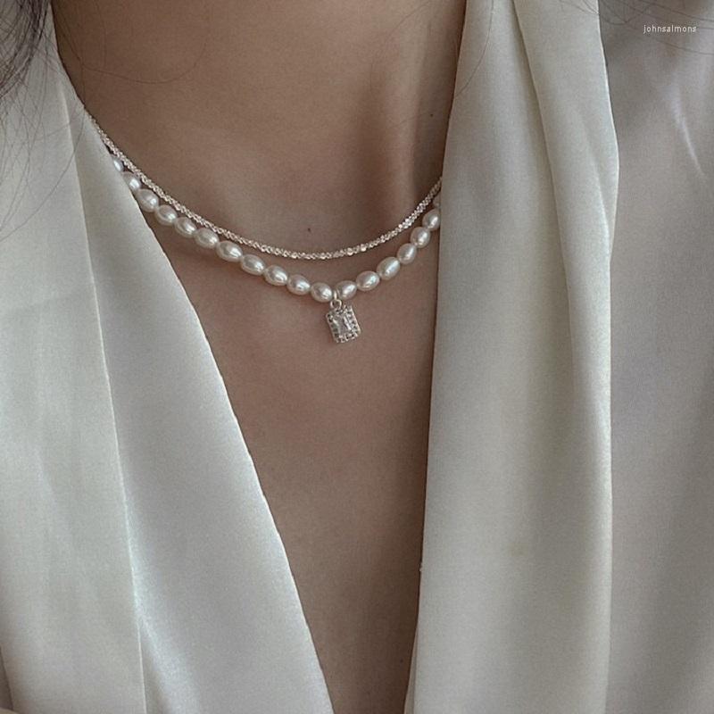 Pendant Necklaces DAVINI Beaded Choker Pearl Necklace Crystal Square Drop Water Collar Chokers Chains Women Female Jewelry MG258
Pendant Necklaces DAVINI Beaded Choker Pearl Necklace Crystal Square Drop Water Collar Chokers Chains Women Female Jewelry MG258