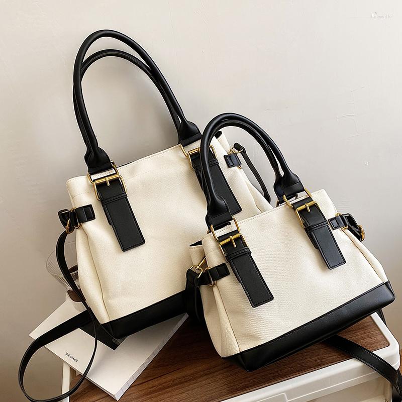 Evening Bags High-quality Winter Canvas Tote Bag 2022 Fashion Shoulder Hit Color All-match Women's Designer Messenger, White trumpet
Evening Bags High-quality Winter Canvas Tote Bag 2022 Fashion Shoulder Hit Color All-match Women's Designer Messenger, White trumpet