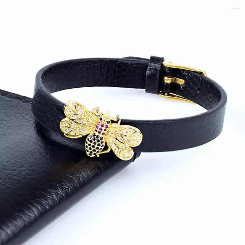 Strand Classic Copper Bee Bead Adjustable Foreskin Bracelet Zircon Female Buckle Jewelry Watch With
Strand Classic Copper Bee Bead Adjustable Foreskin Bracelet Zircon Female Buckle Jewelry Watch With
