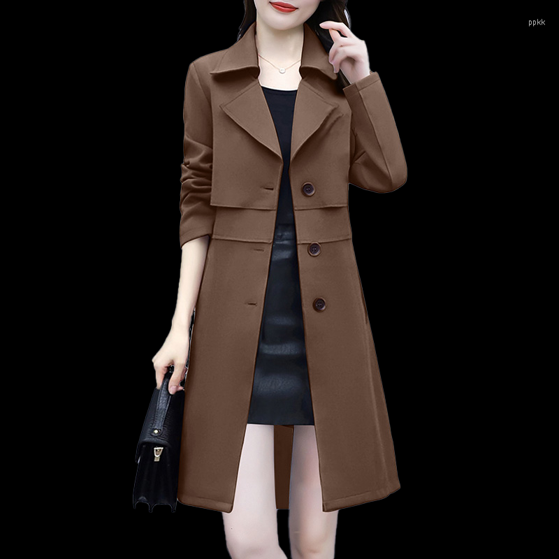 Women's Trench Coats 2022 Autumn Winter Long Coat Women Single-Breasted Tops Female Fashion Windbreaker Jacket Office Vintage Outwear, Red wine
Women's Trench Coats 2022 Autumn Winter Long Coat Women Single-Breasted Tops Female Fashion Windbreaker Jacket Office Vintage Outwear, Red wine