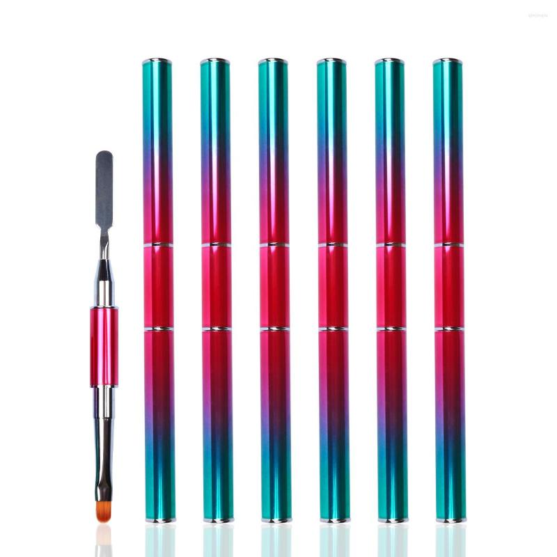 Nail Brushes Eval Gradient Color Art Acrylic UV Gel Extension Builder Flower Painting Pen Brush Remover Spatula Stick Manicure
Nail Brushes Eval Gradient Color Art Acrylic UV Gel Extension Builder Flower Painting Pen Brush Remover Spatula Stick Manicure