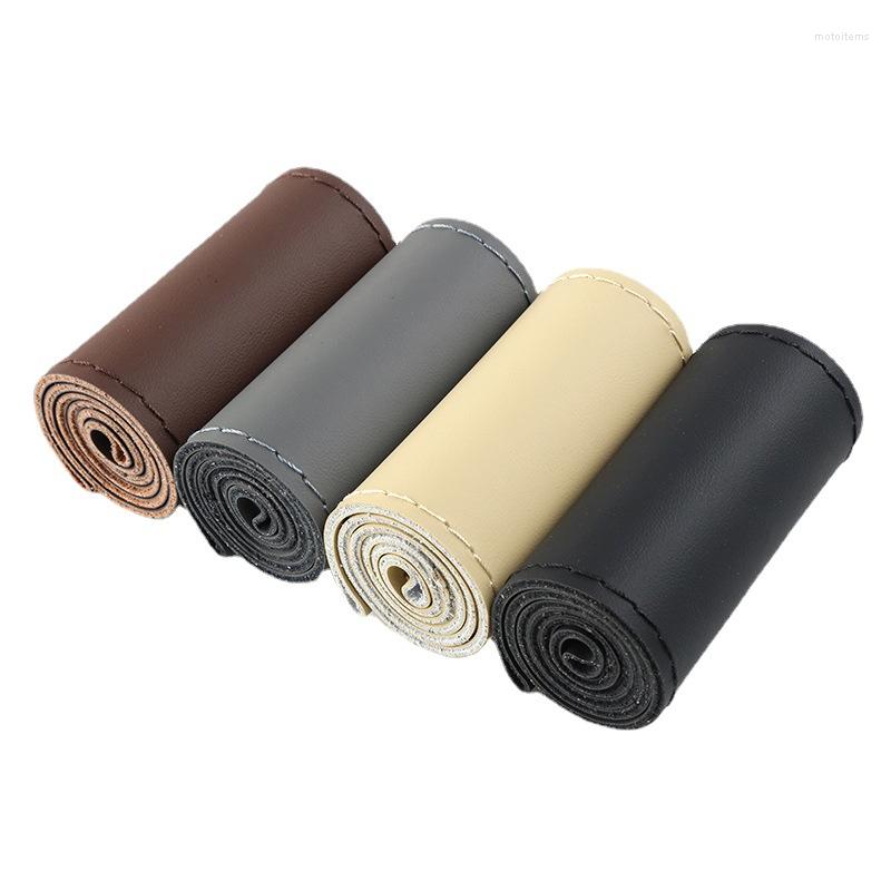 Steering Wheel Covers Braid On Car Cover With Needles And Thread Artificial Leather Diameter 38cm Auto Accessories
Steering Wheel Covers Braid On Car Cover With Needles And Thread Artificial Leather Diameter 38cm Auto Accessories
