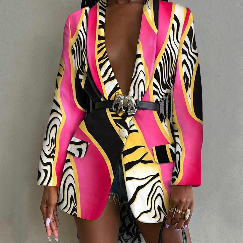 Women's Suits Mock Jacket Women's Lightweight Women Slim Fashion Long Sleeve Bright Pattern Vintage Floral Print Top Suit Lapel, Green
Women's Suits Mock Jacket Women's Lightweight Women Slim Fashion Long Sleeve Bright Pattern Vintage Floral Print Top Suit Lapel, Green