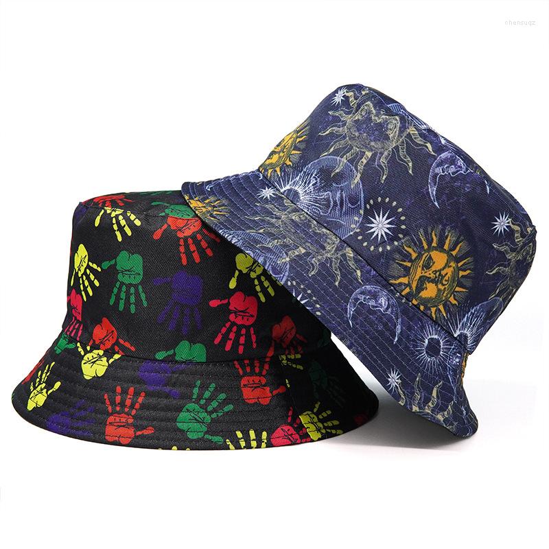 Berets 2022 Bucket Hats Men Women Graffiti Print Double-Sided Fisherman Hat Summer Sunscreen Foldable Basin Sun Panama Hip Hop, 02
Berets 2022 Bucket Hats Men Women Graffiti Print Double-Sided Fisherman Hat Summer Sunscreen Foldable Basin Sun Panama Hip Hop, 02