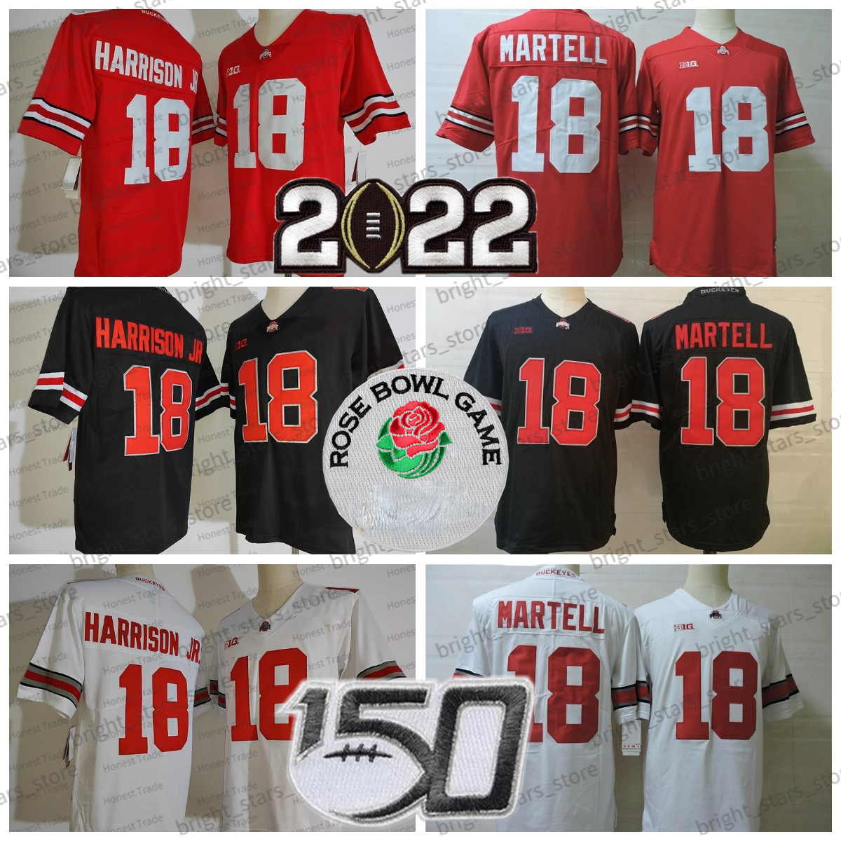 18 Martell Football Jersey 18 Marvin Harrison Jr. White Black Red Ohio State Buckeyes College Football Jerseys Mens Stitched Rose 150th Patch, Men;18 harrison jr.
18 Martell Football Jersey 18 Marvin Harrison Jr. White Black Red Ohio State Buckeyes College Football Jerseys Mens Stitched Rose 150th Patch, Men;18 harrison jr.