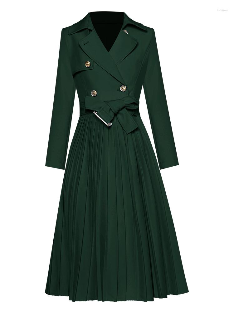 Women' Trench Coats QUALITY 2022 HIGH Est Runway Coat Women' Metal Lion Buttons Double Breasted Buckle Belt Pleated, Sky blue
Women' Trench Coats QUALITY 2022 HIGH Est Runway Coat Women' Metal Lion Buttons Double Breasted Buckle Belt Pleated, Sky blue