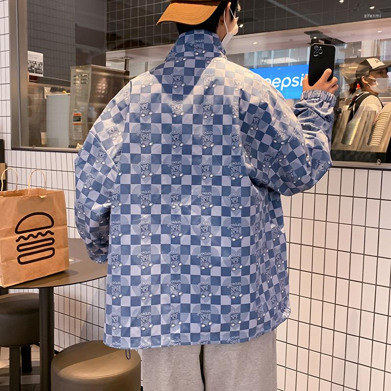 Men' Jackets LBL Fashion Bear Printed Two Side Wear Jacket Men Hooded Windbreaker Men' 2022 Spring Streetwear Hip Hop Outfits Coats, Njkcy2170 black
Men' Jackets LBL Fashion Bear Printed Two Side Wear Jacket Men Hooded Windbreaker Men' 2022 Spring Streetwear Hip Hop Outfits Coats, Njkcy2170 black