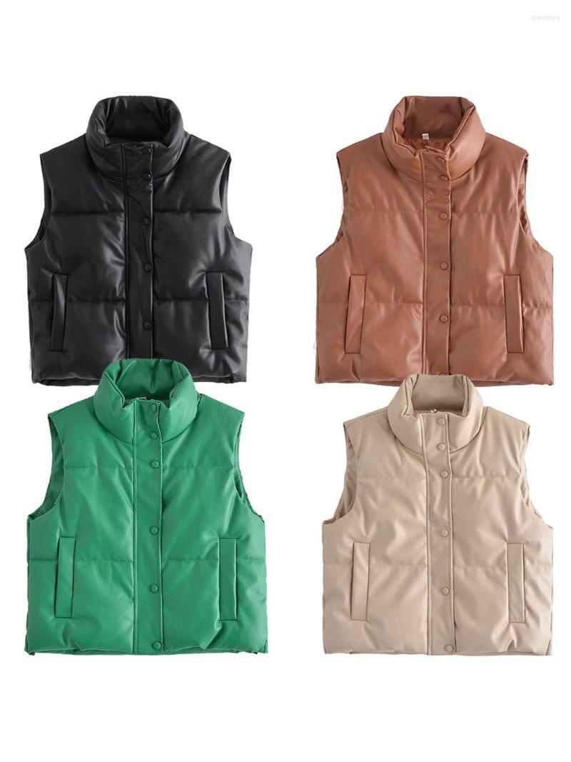 Women's Down Fashion Women Vest Jacket Autumn Winter Sleeveless Stand Collar Pocket Elastic Adjustable Hem Ladies PU Warm Coats Parkas, Black
Women's Down Fashion Women Vest Jacket Autumn Winter Sleeveless Stand Collar Pocket Elastic Adjustable Hem Ladies PU Warm Coats Parkas, Black
